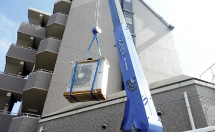 神戸市垂水区　病院（クリニック）様 業務用エアコン工事